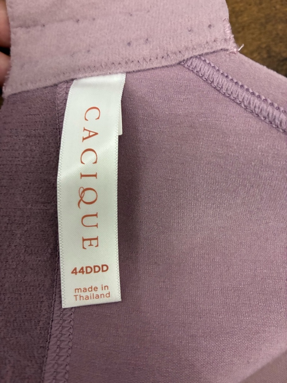 Cacique Lightly Lined Bra Size 44DDD - Picture 6 of 7